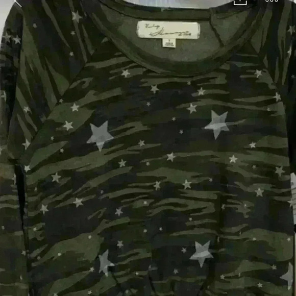 NEW Vintage Havana Camo with Stars Sweatshirt - Picture 9 of 14
